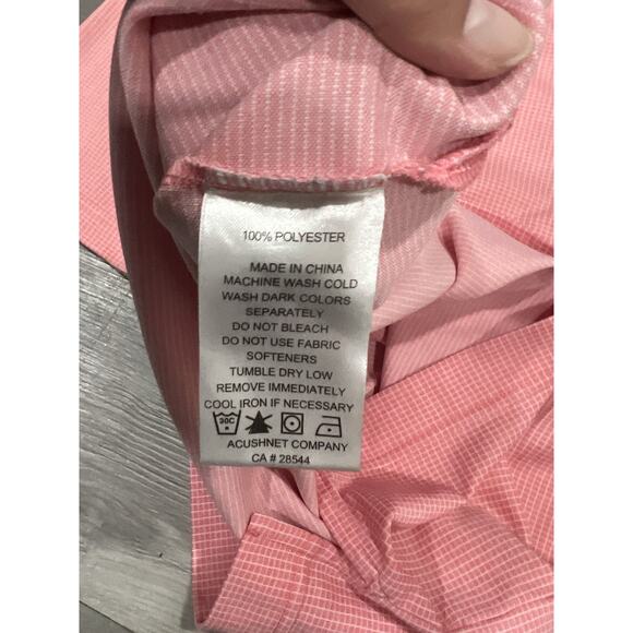 Foot Joy Men's (Lot Of 2) Pink/Aqua Size Small - Picture 8 of 8